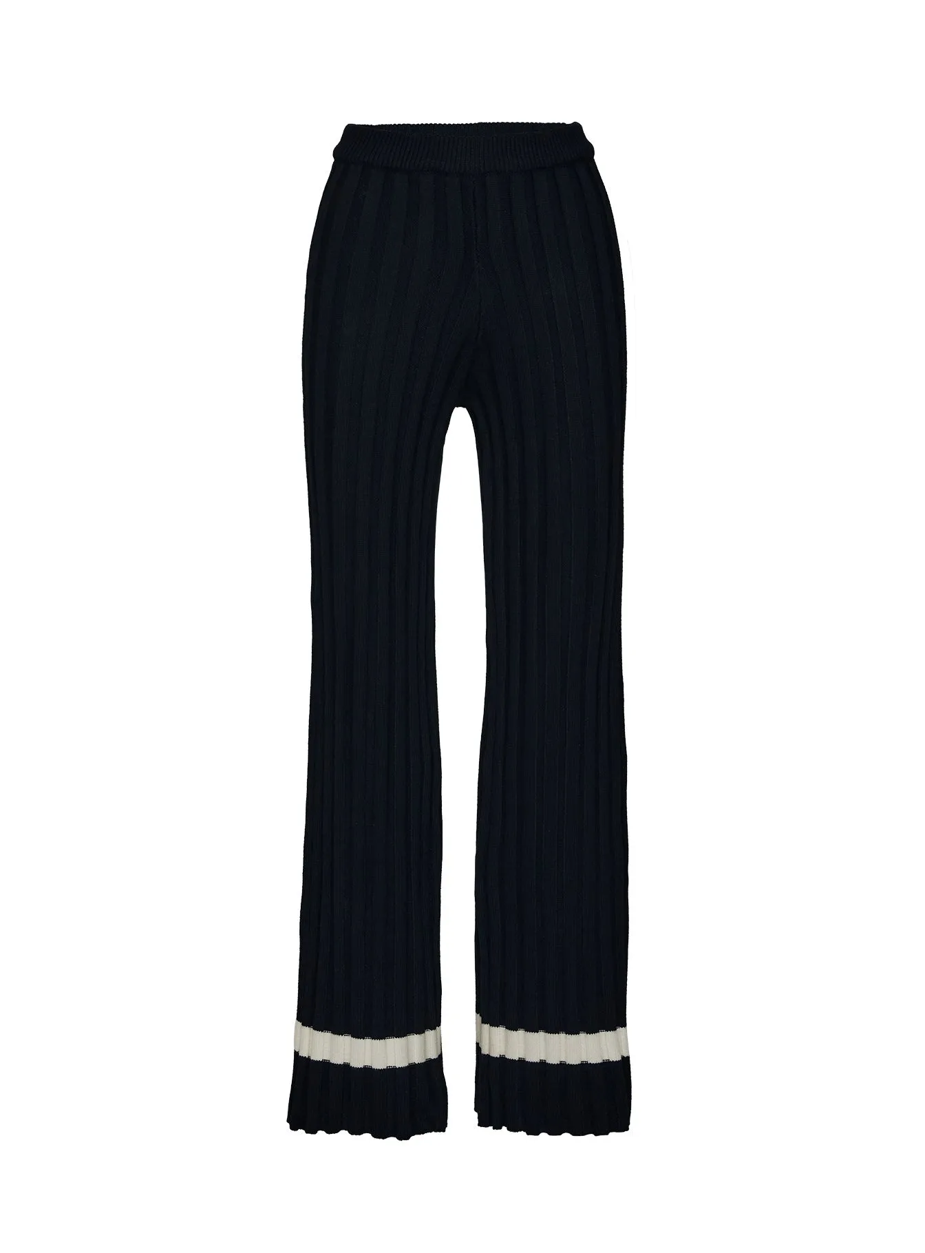 Montenegro Knit Pants Black / Cream