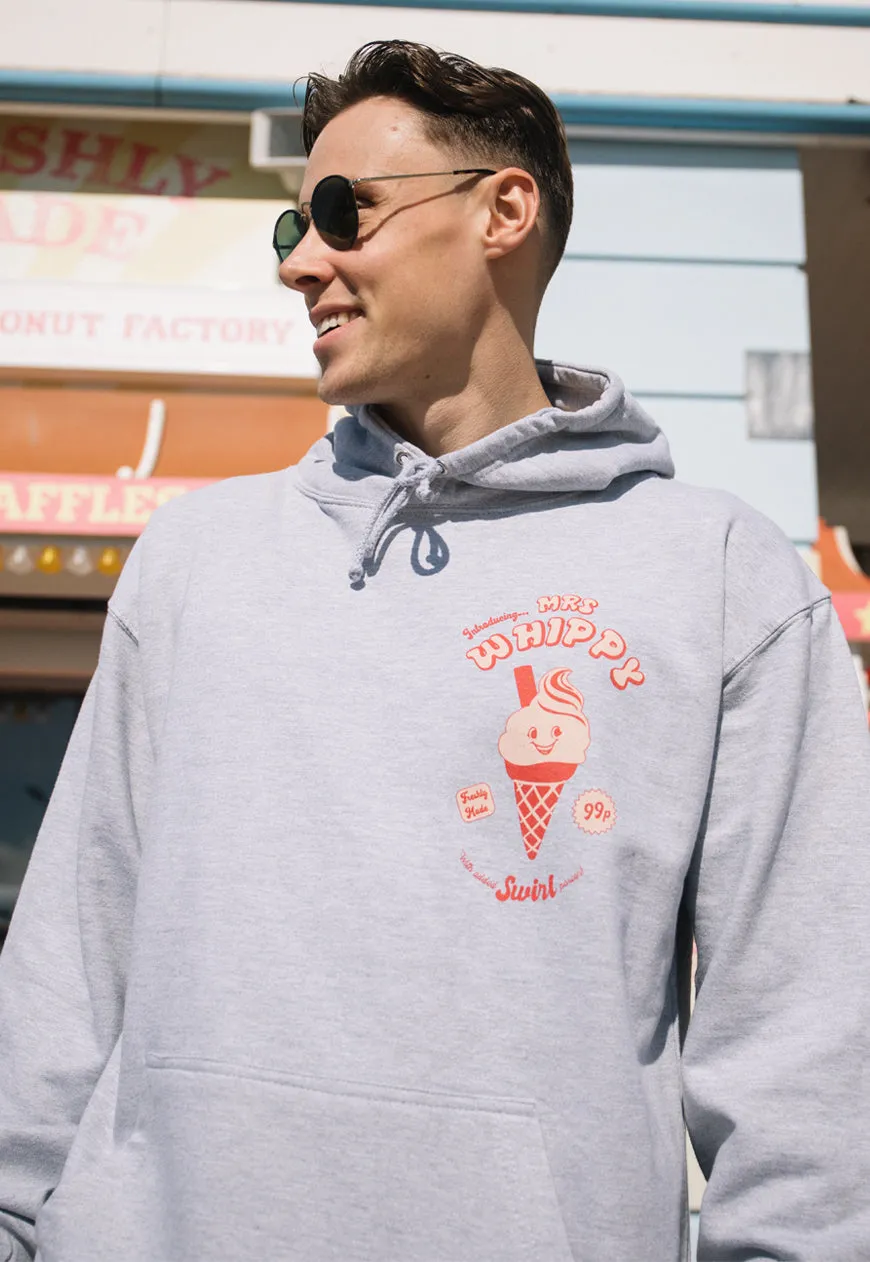 Mrs Whippy Men's Ice Cream Graphic Hoodie