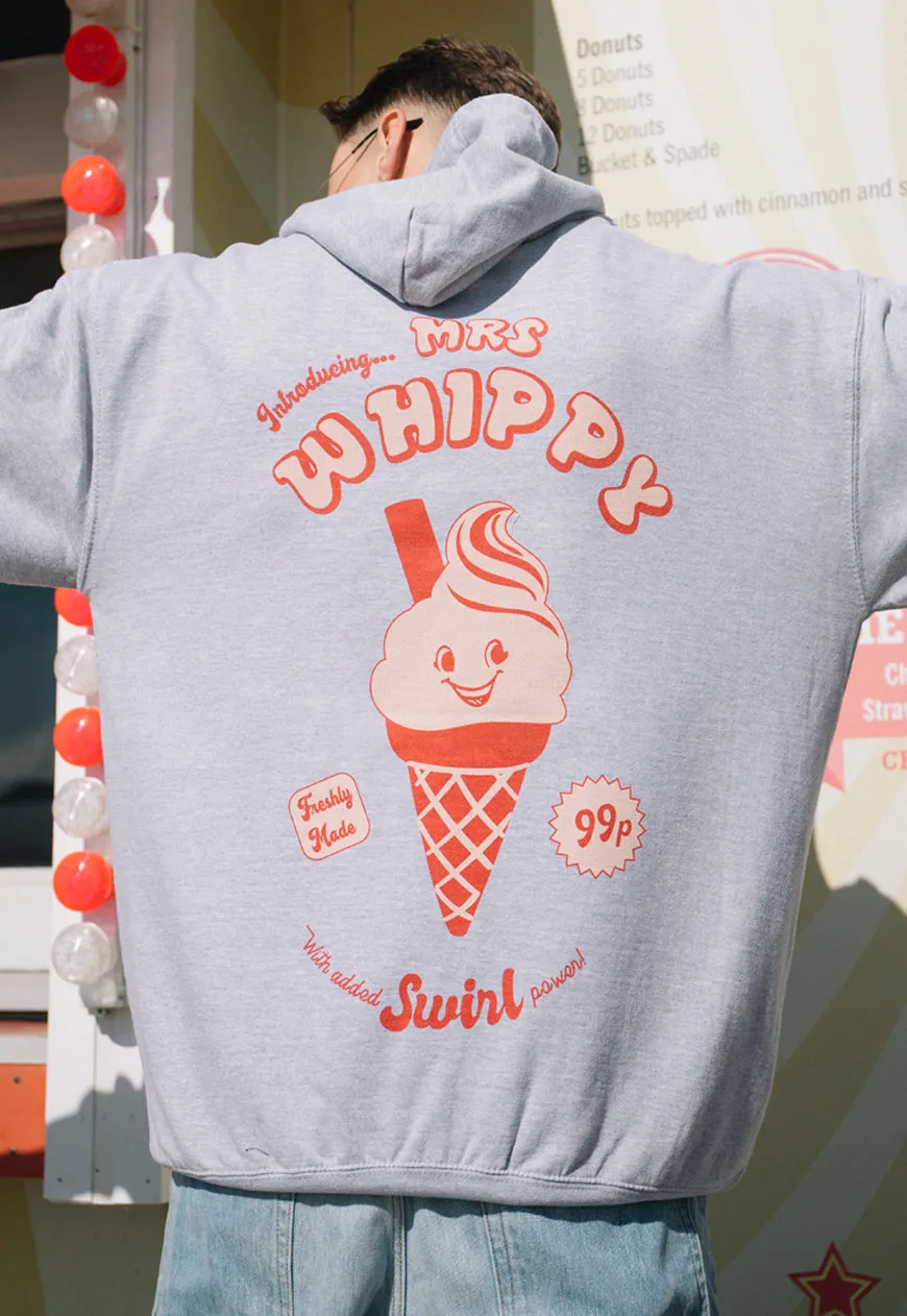 Mrs Whippy Men's Ice Cream Graphic Hoodie