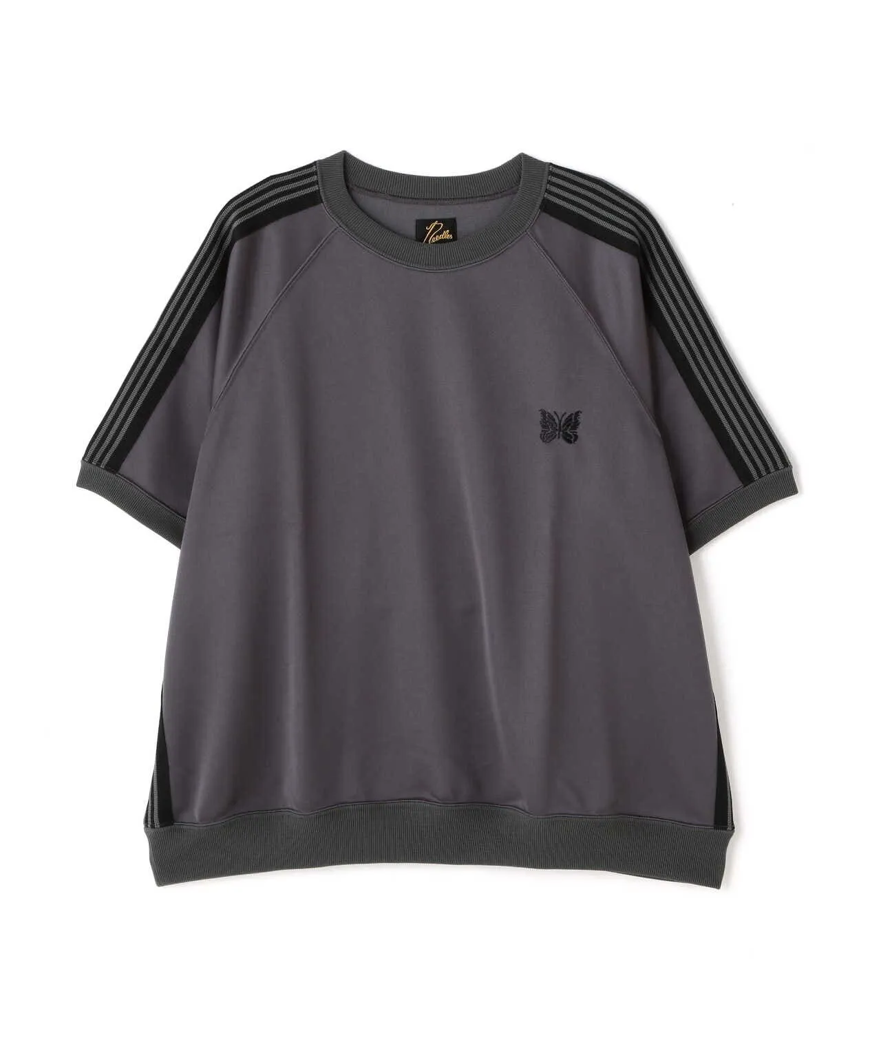 Needles  |Crew Neck Pullovers Unisex Street Style Plain Short Sleeves