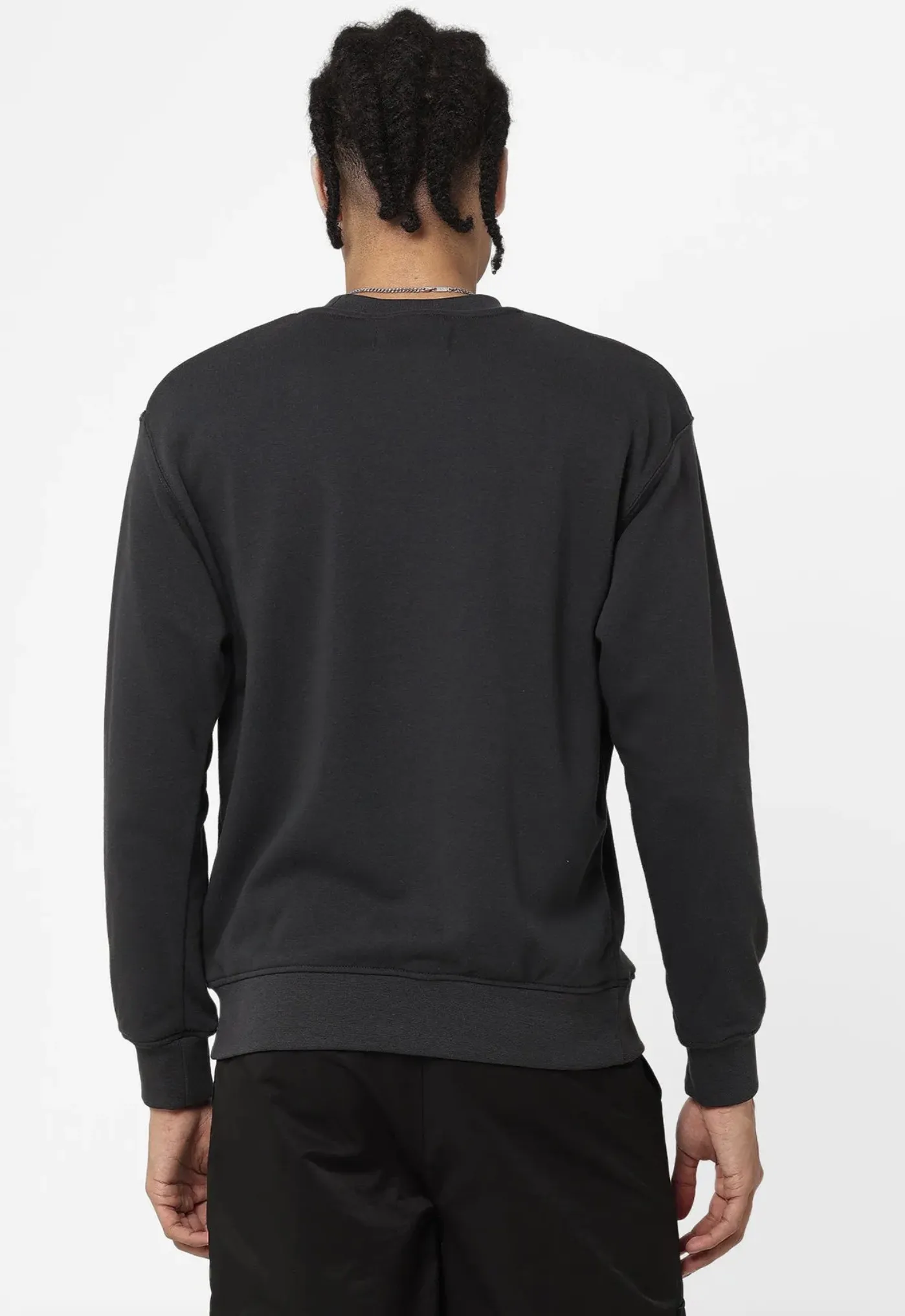 Nike  |Crew Neck Pullovers Street Style U-Neck Long Sleeves Plain