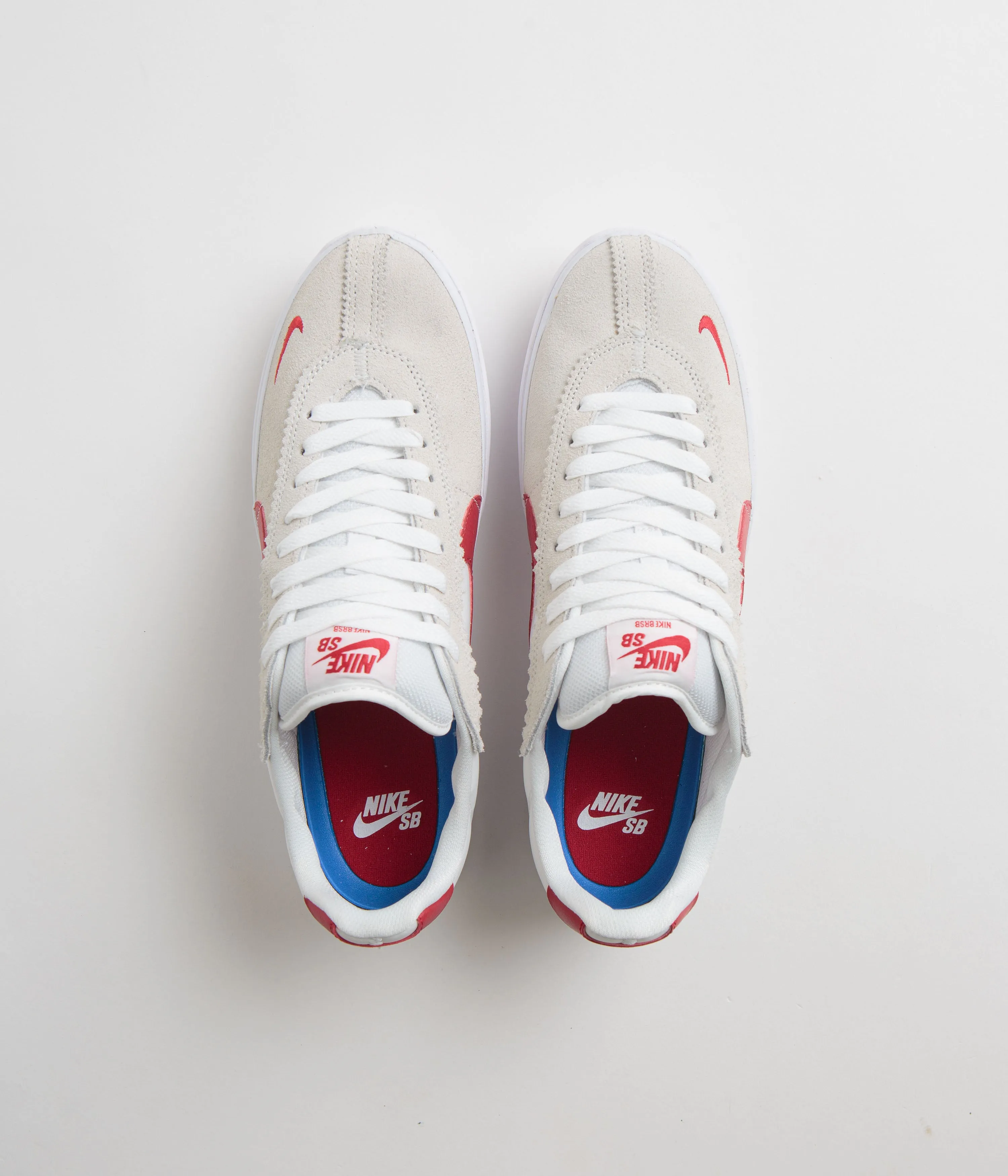 Nike SB BRSB Shoes - White / Varsity Red - Varsity Royal - White