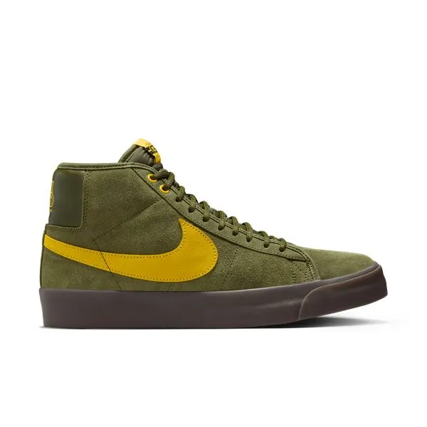 Nike SB x Antihero Skateboards Zoom Blazer Mid QS Rough Green - Amarillo - Rough Green