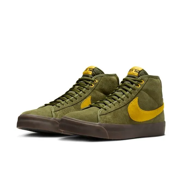 Nike SB x Antihero Skateboards Zoom Blazer Mid QS Rough Green - Amarillo - Rough Green