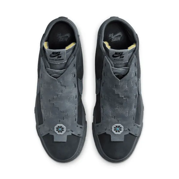 Nike SB x Zoom Blazer Mid x Di'Orr Greenwood Anthracite- Dark Smoke Grey