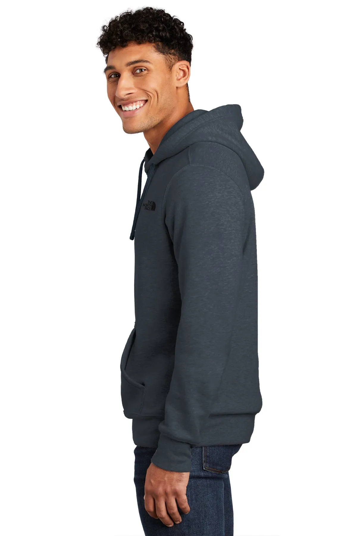 North Face Chest Logo Hoodie NF0A7V9B Urban Navy Heather