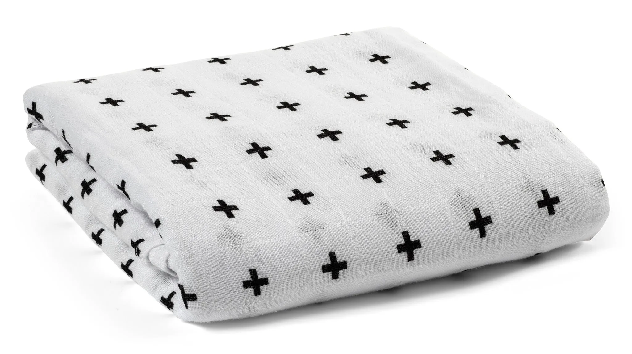 Organic Swaddle -  Swiss Cross