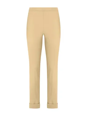 Pantalone a Sigaretta con tasche in Super Fresh - Irish Cream