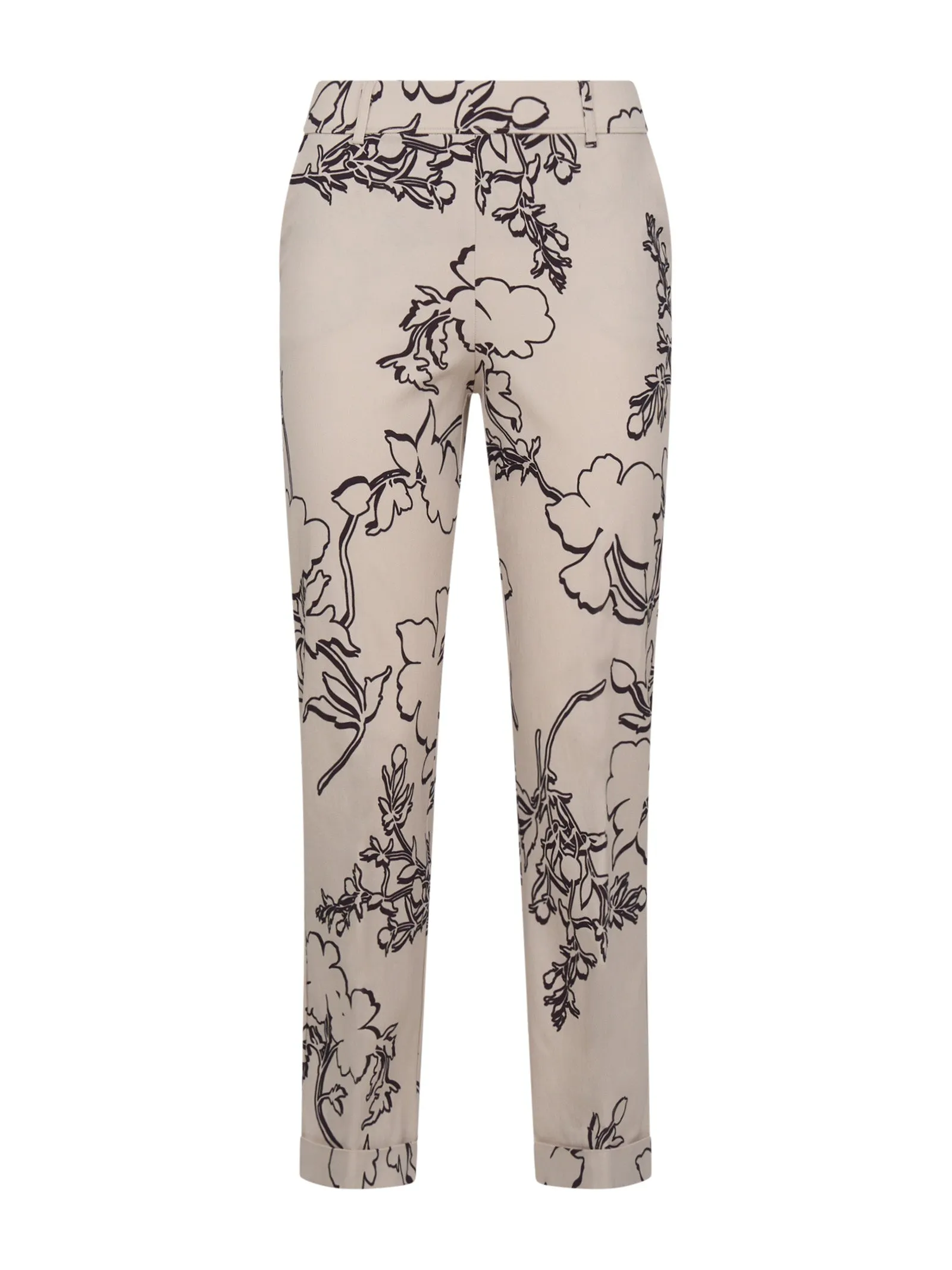 Pantalone cropped in Digital Compact - Fant.Champignon