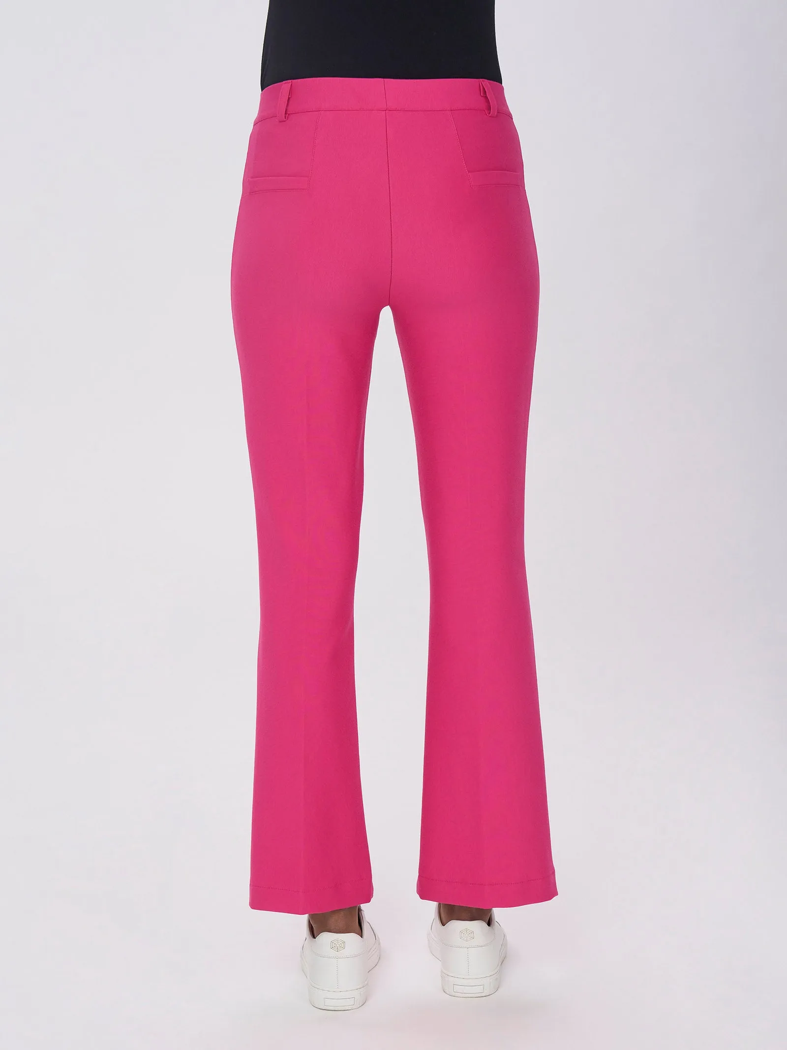 Pantalone flare in tessuto Compact - Nugget