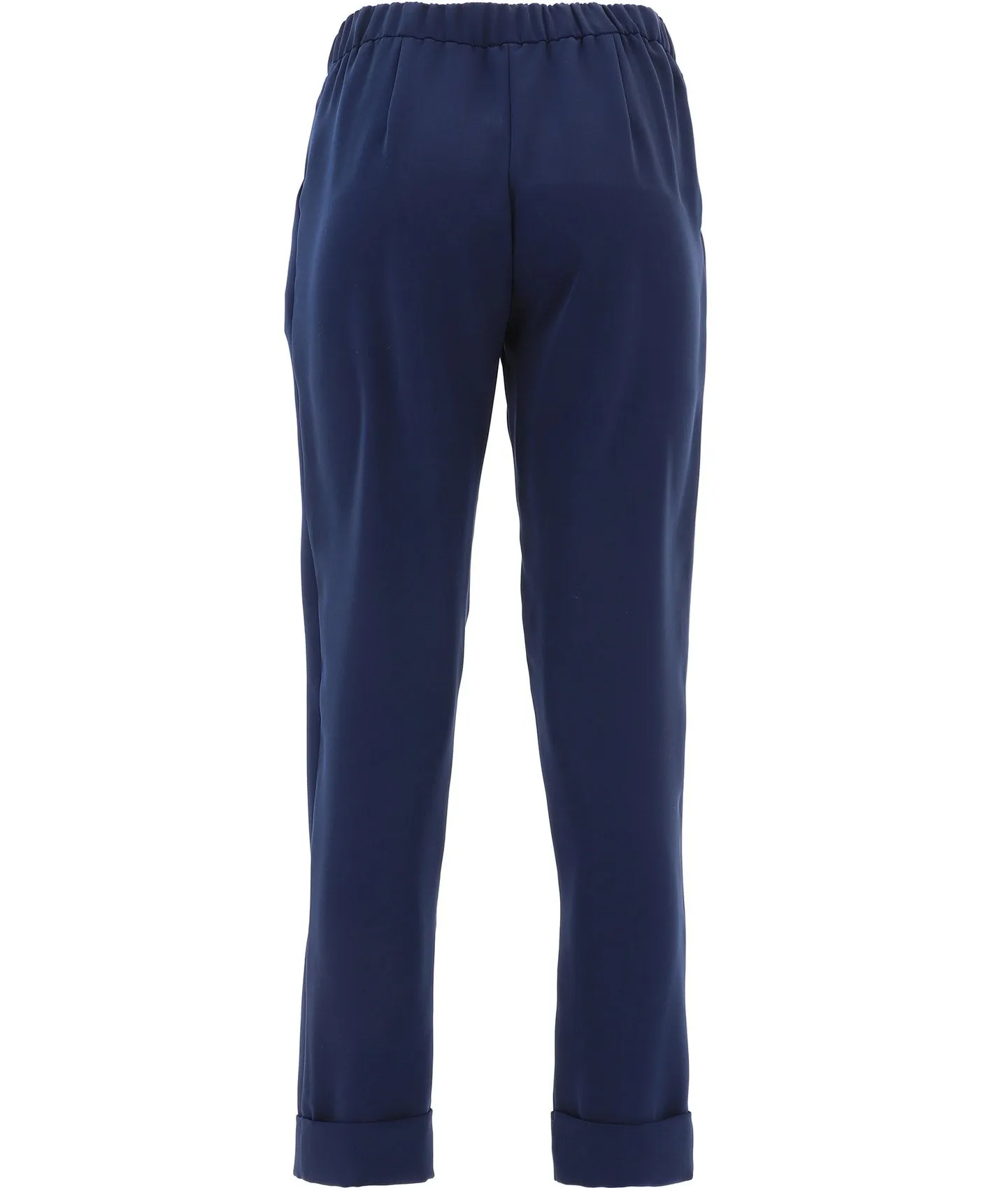 P.A.R.O.S.H. Straight Leg Mid Rise Trousers