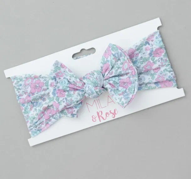 Patterned Bow Headwrap