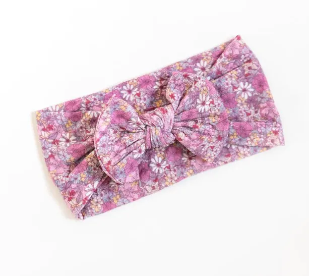 Patterned Bow Headwrap