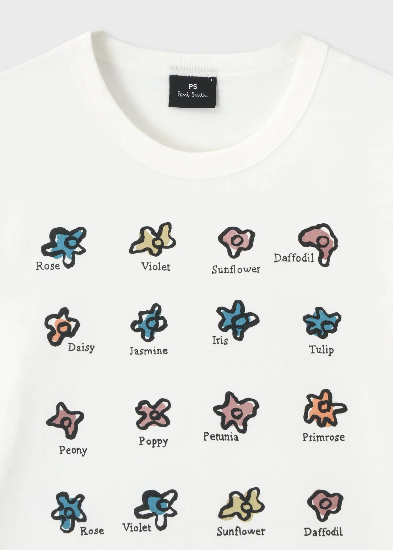 Paul Smith  |Crew Neck Pullovers Flower Patterns Street Style Plain