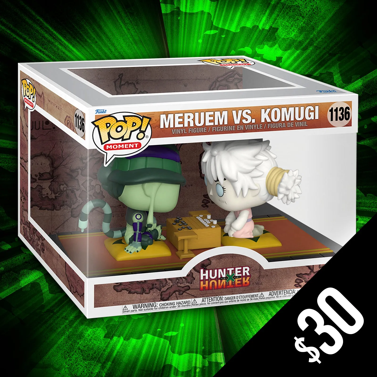 Pre-Order: Funko Pop Moment! Hunter X Hunter: Meruem vs Komugi