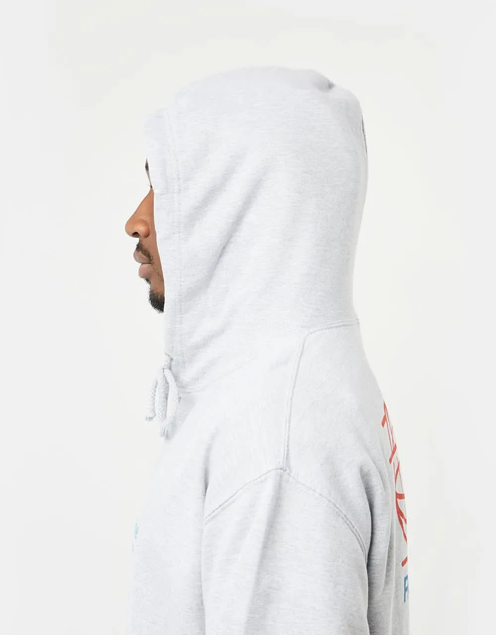 Route One Keep You Rolling Pullover Hoodie - Heather Grey