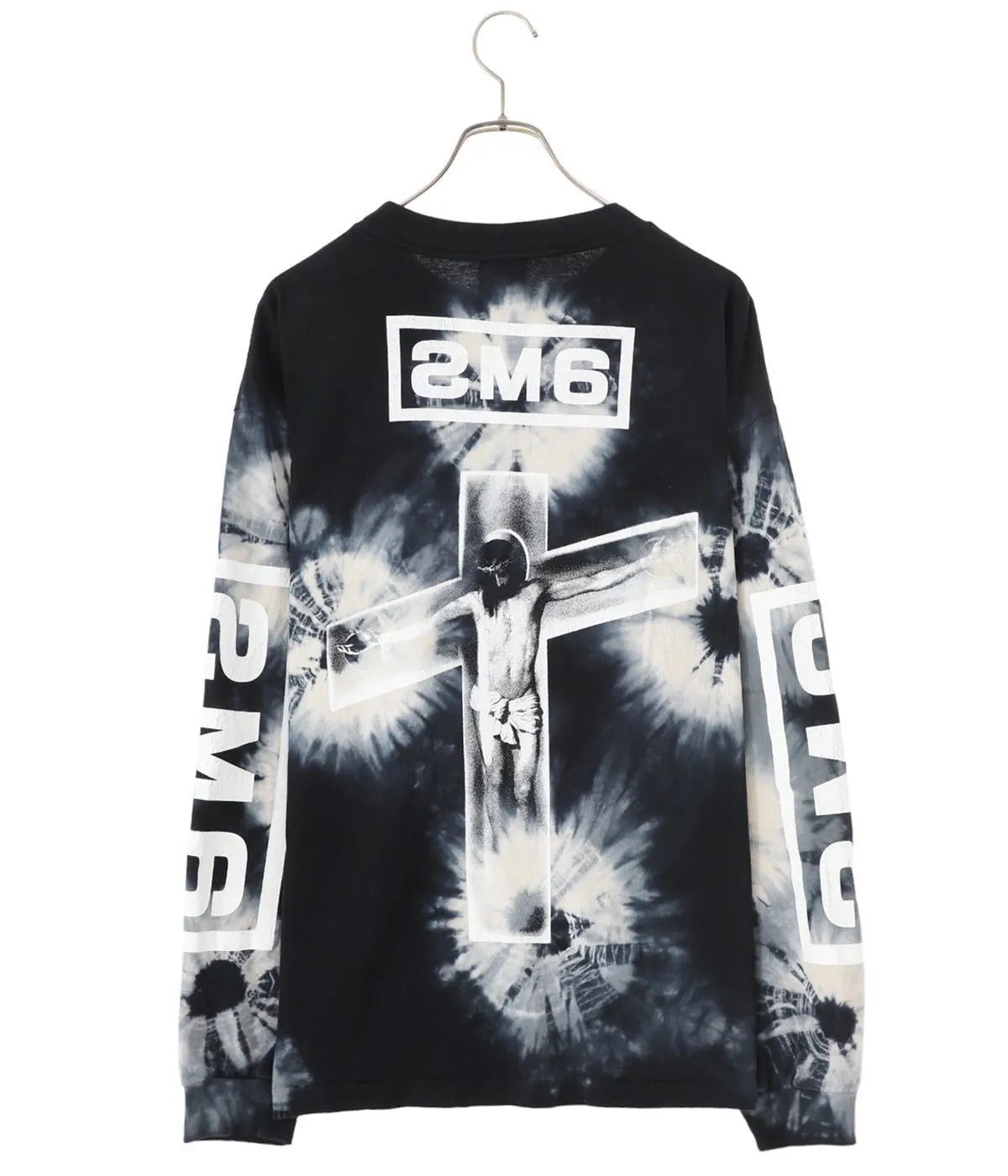 Saint Mxxxxxx  |Crew Neck Pullovers Unisex Street Style Tie-dye Long Sleeves