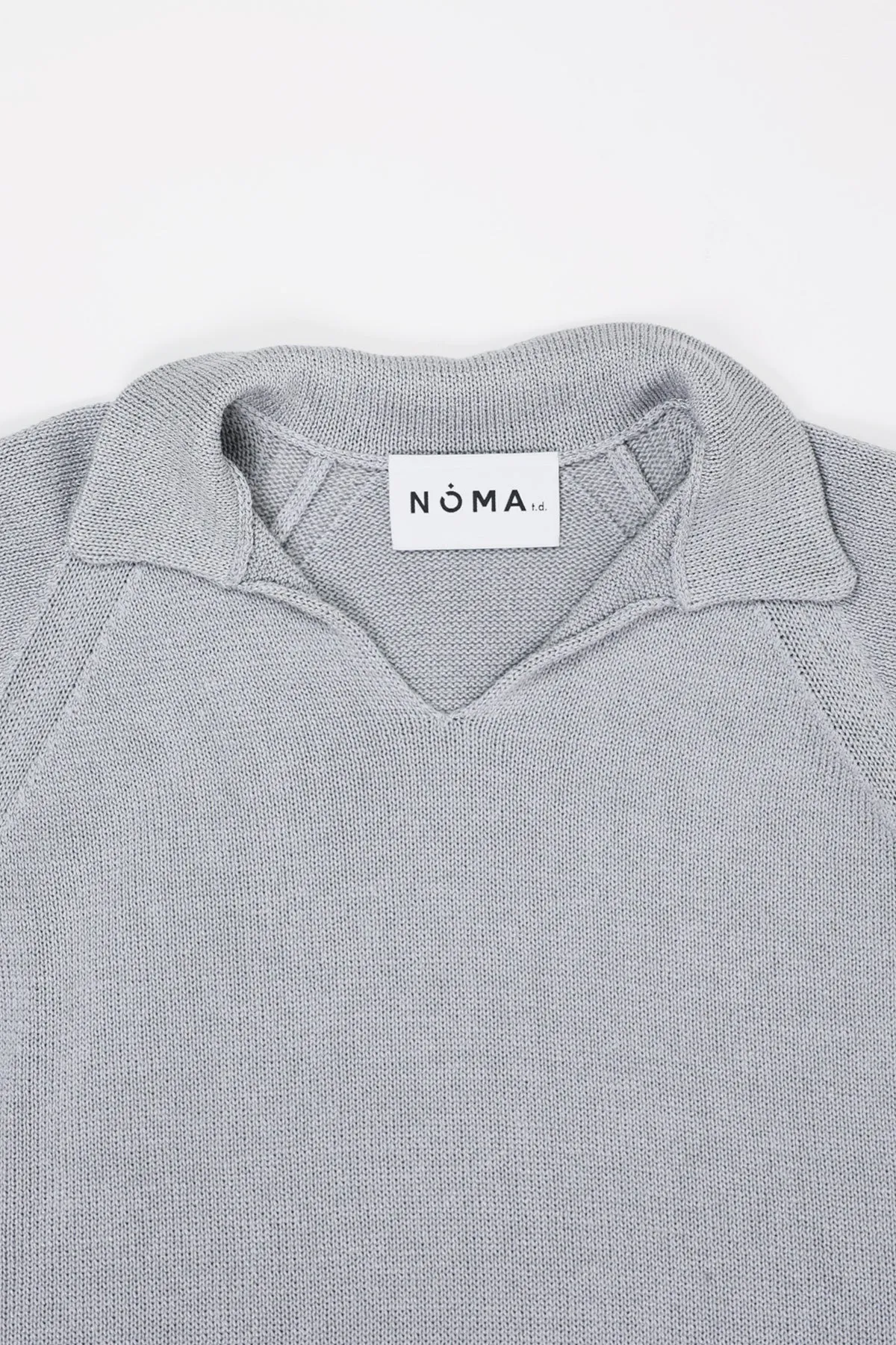 Skipper Neck Sweater - Grey