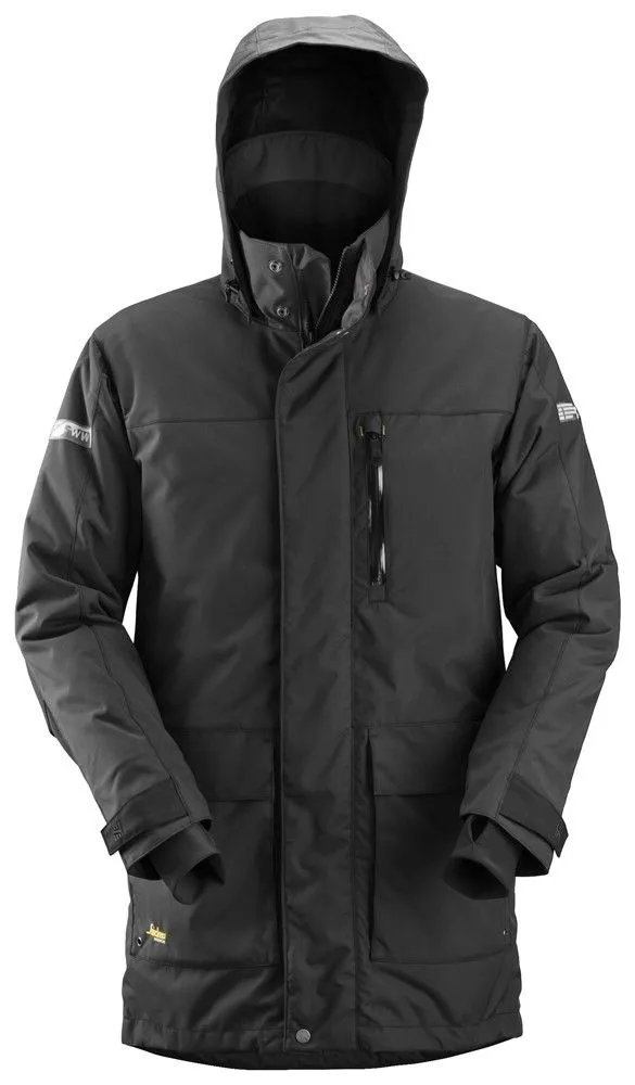 Snickers 1800 AllroundWork, Waterproof 37.5® Insulated Parka - Black