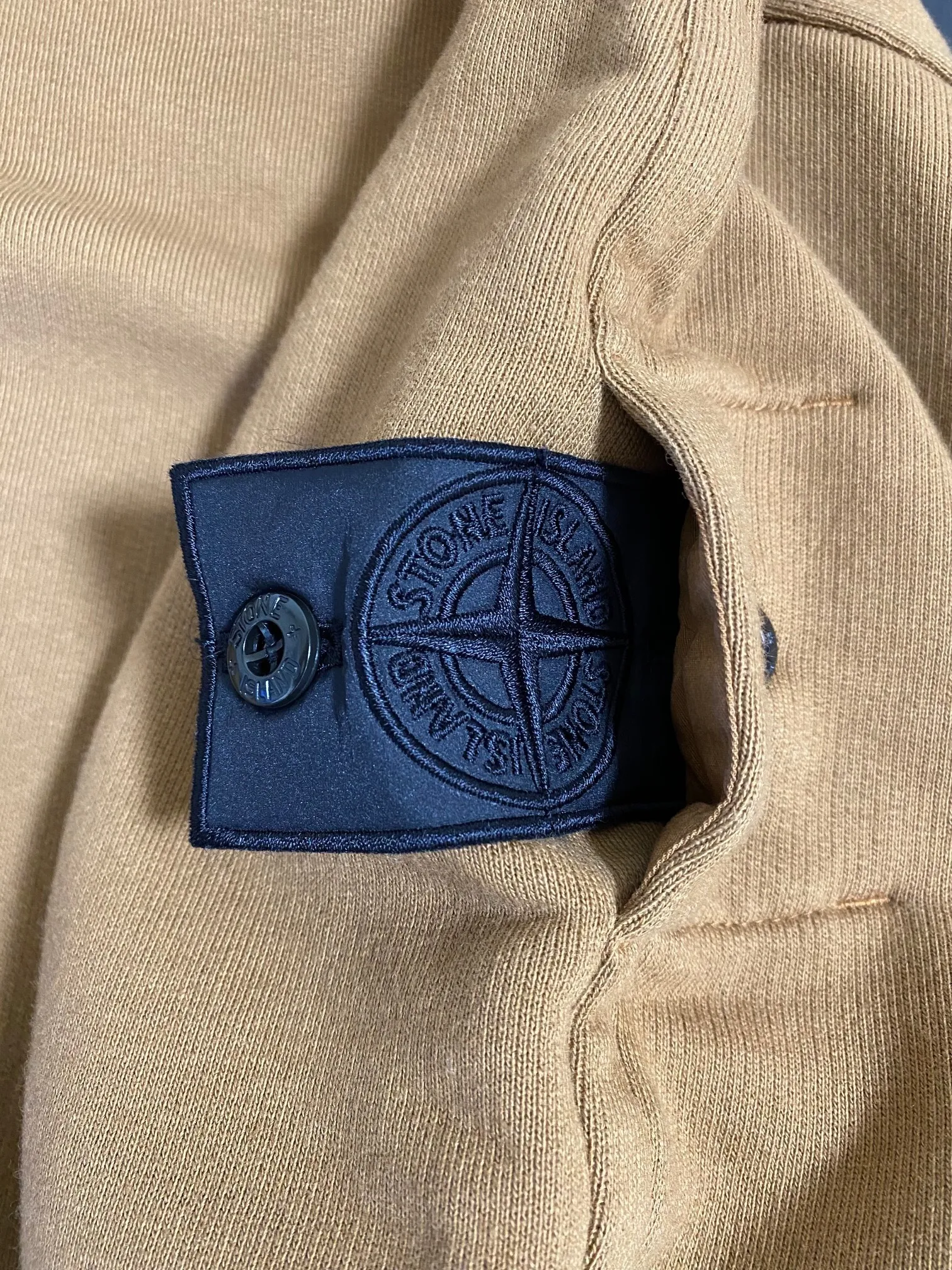 STONE ISLAND  |Pullovers Unisex Street Style Long Sleeves Cotton Oversized