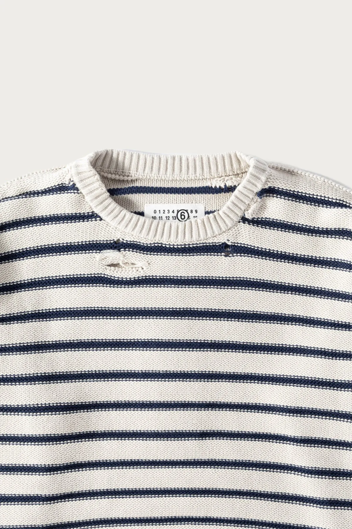 Striped Sweater - Cream