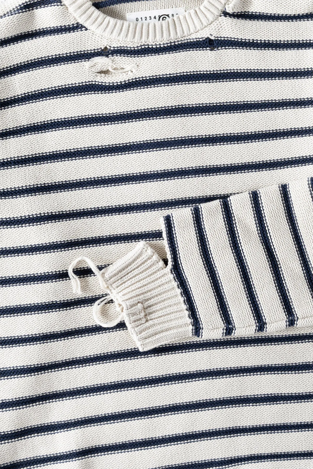 Striped Sweater - Cream