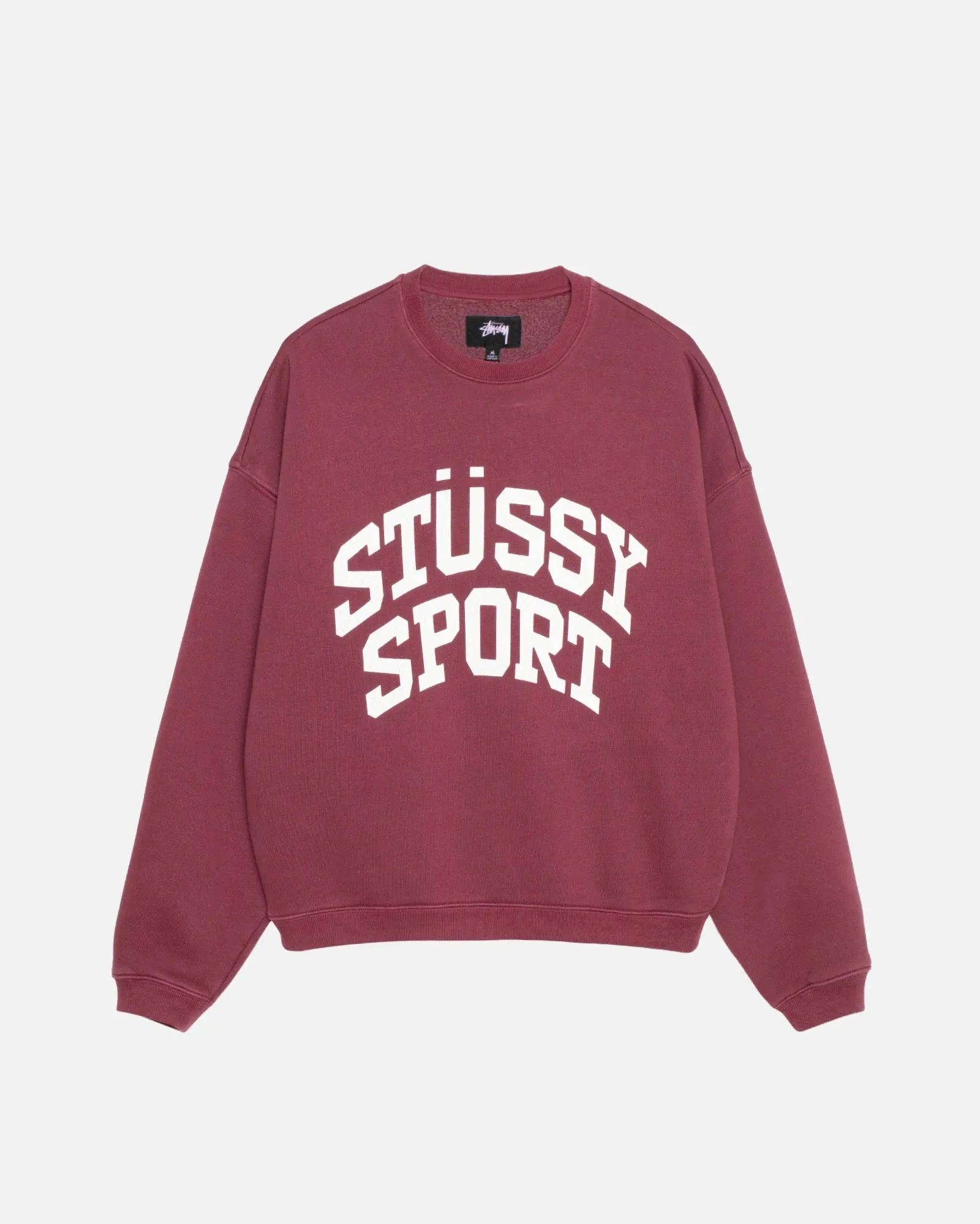 STUSSY  |Crew Neck Pullovers Unisex Street Style Long Sleeves Plain