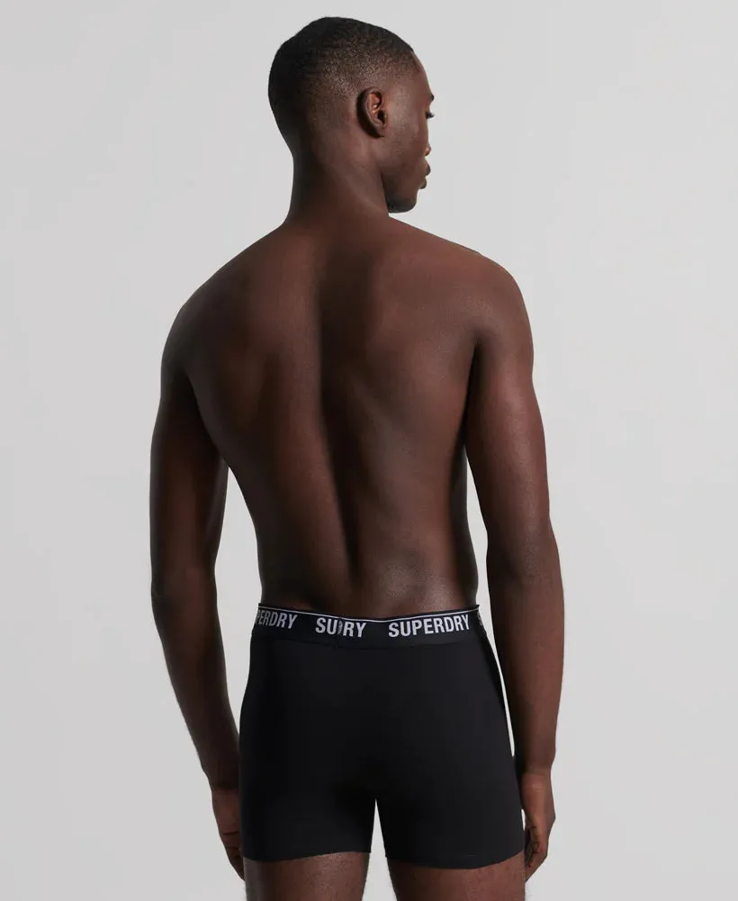 Superdry - Boxer Multi Triple Pack | Black Mix