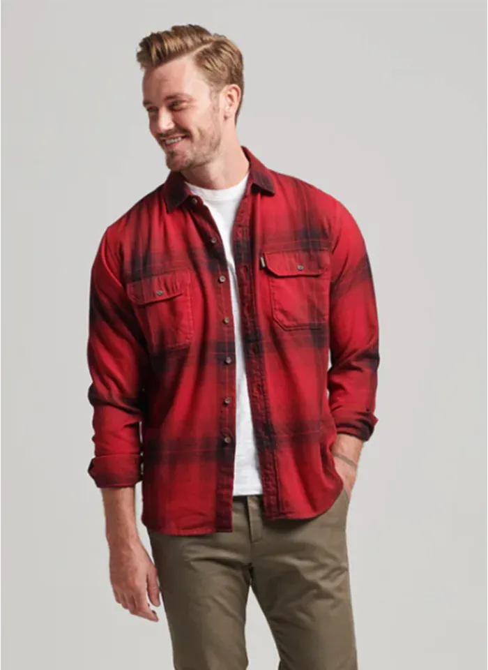 Superdry Check Flannel Shirt