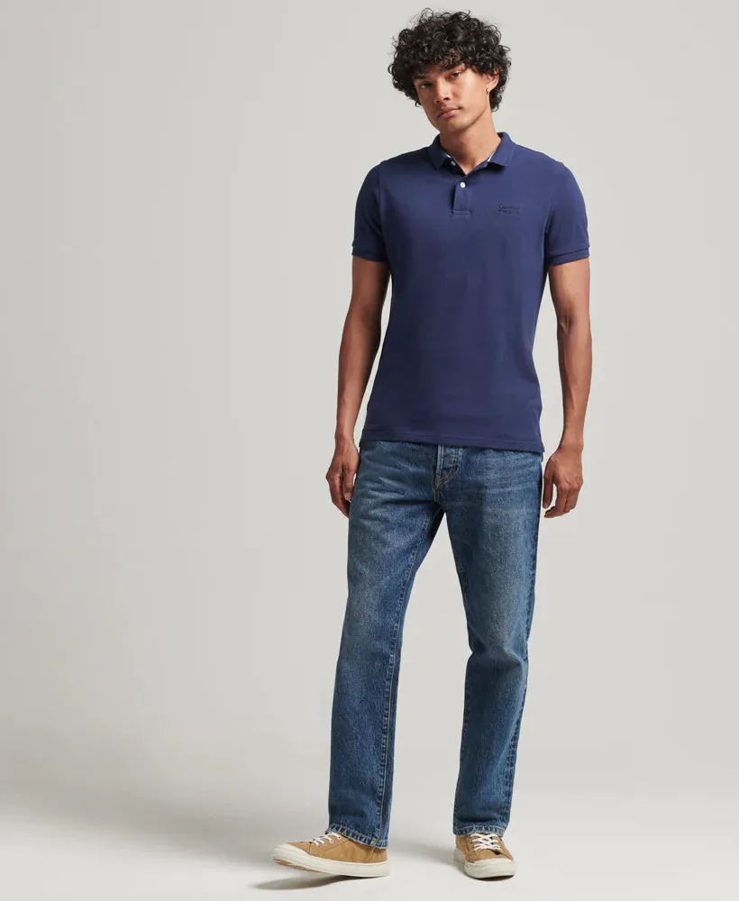 Superdry - Classic Pique Polo Rich Navy