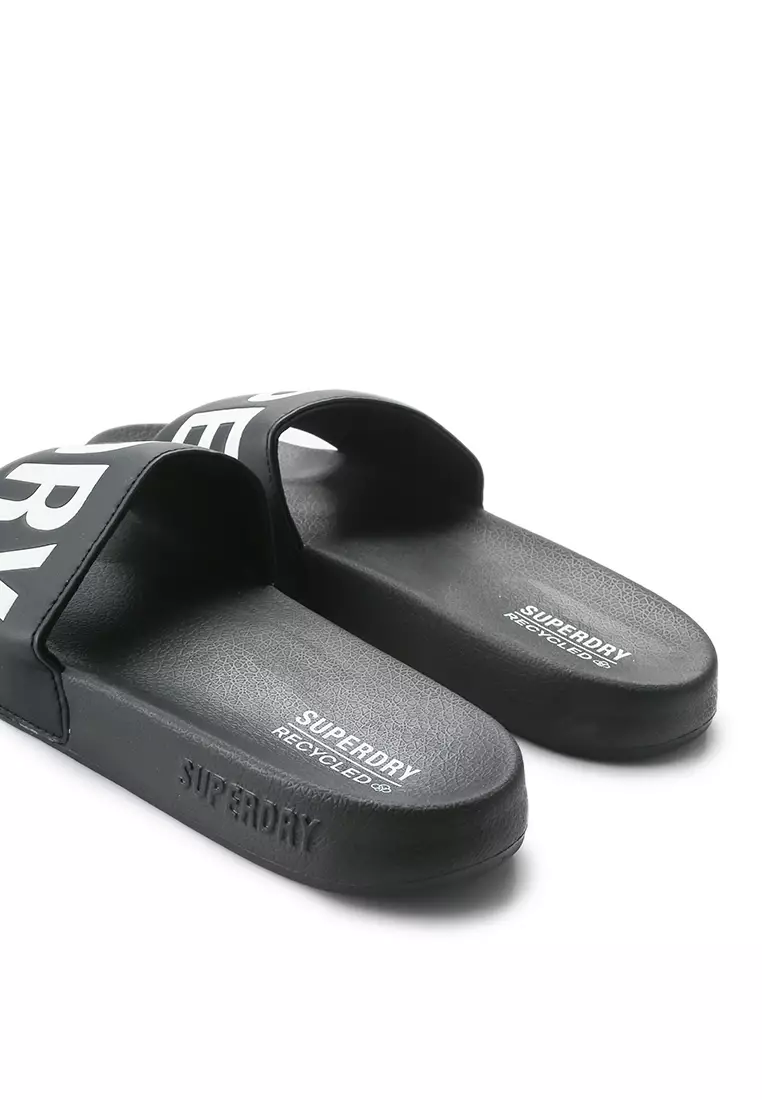 Superdry Code Core Pool Sliders - Superdry Code