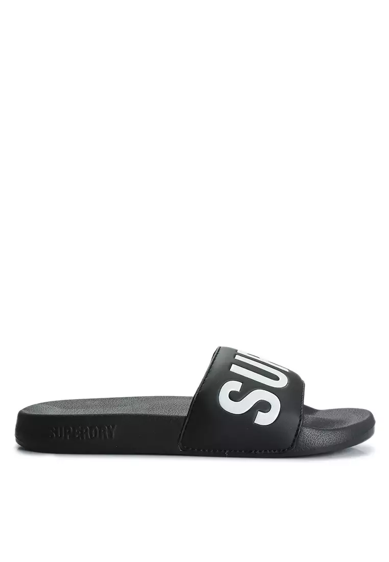 Superdry Code Core Pool Sliders - Superdry Code