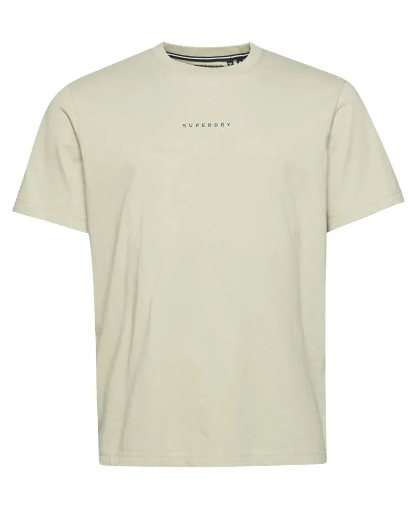 Superdry - Code Surplus Logo T Willow Grey