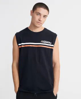 Superdry Core Logo Sport Stripe Tank