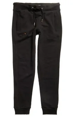 Superdry Orange Label Classic Joggers in Black