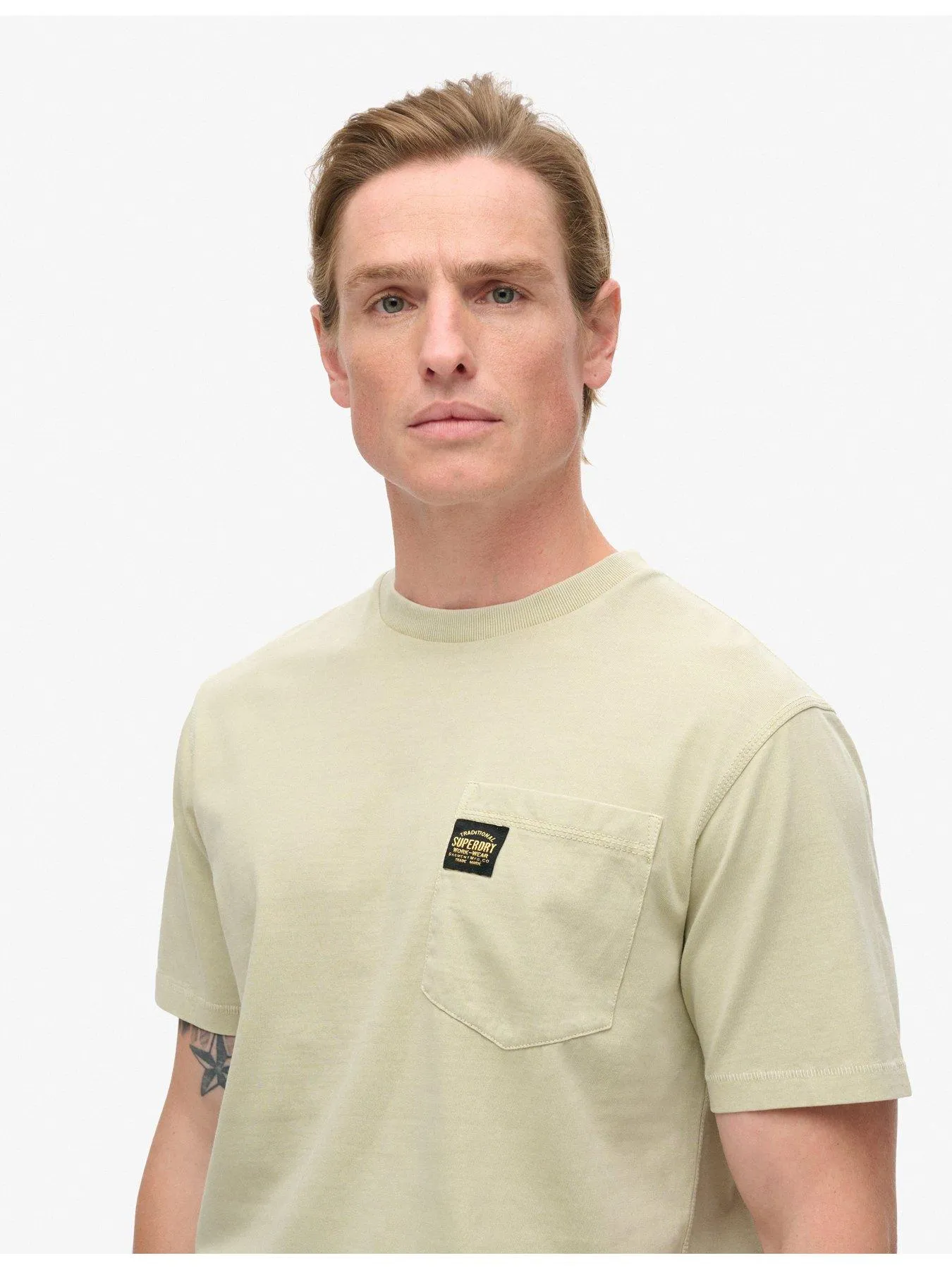 Superdry Superdry Contrast Stitch Pocket T-shirt