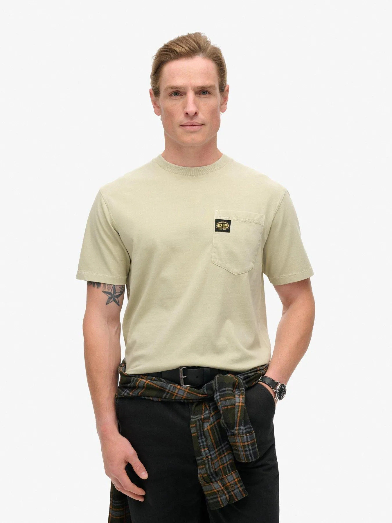 Superdry Superdry Contrast Stitch Pocket T-shirt