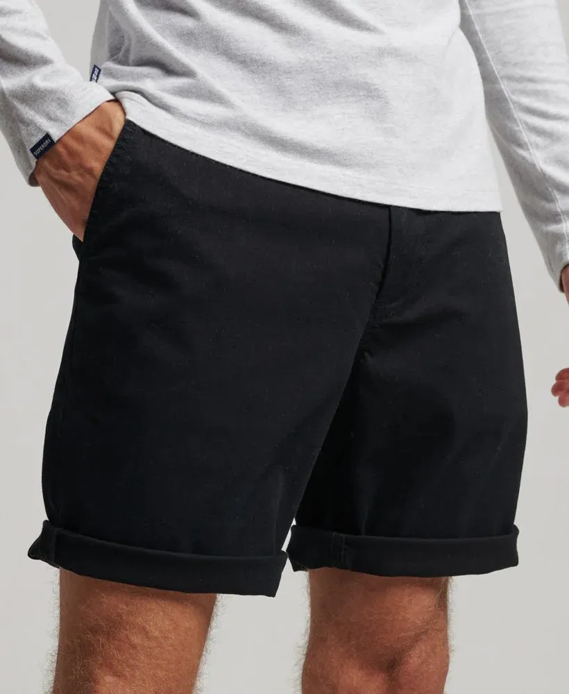 Superdry - Vintage Officer Chino Short Black