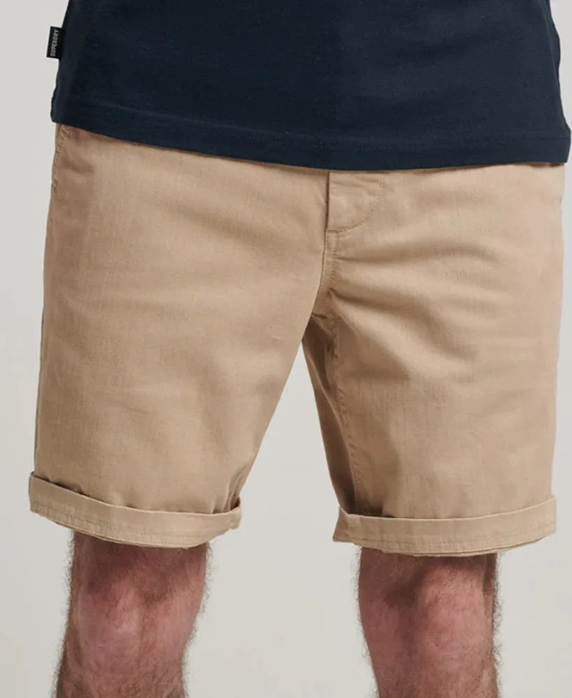 Superdry - Vintage Officer Chino Short Stone Wash