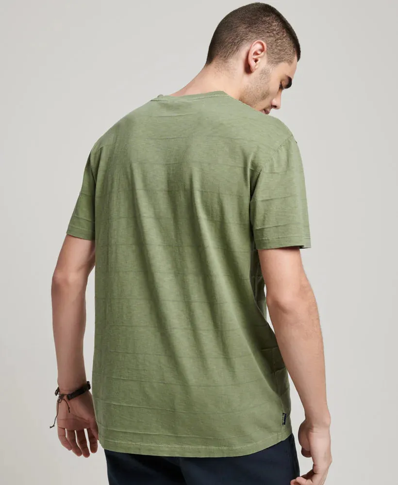 Superdry - Vintage Texture Tee Olive Khaki