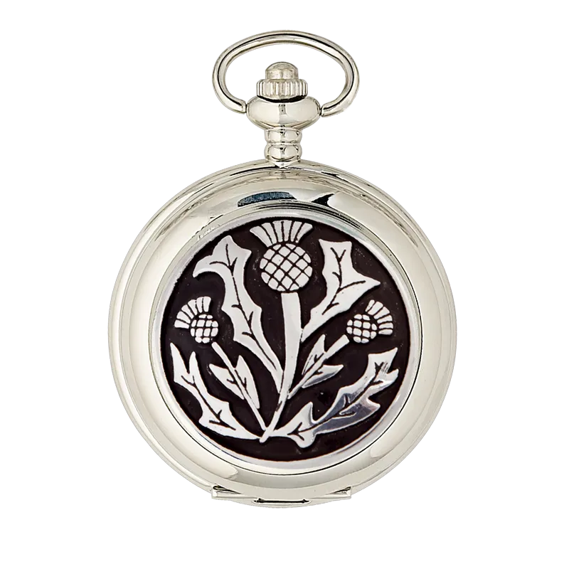 Thistle Mechanical Pocket Watch