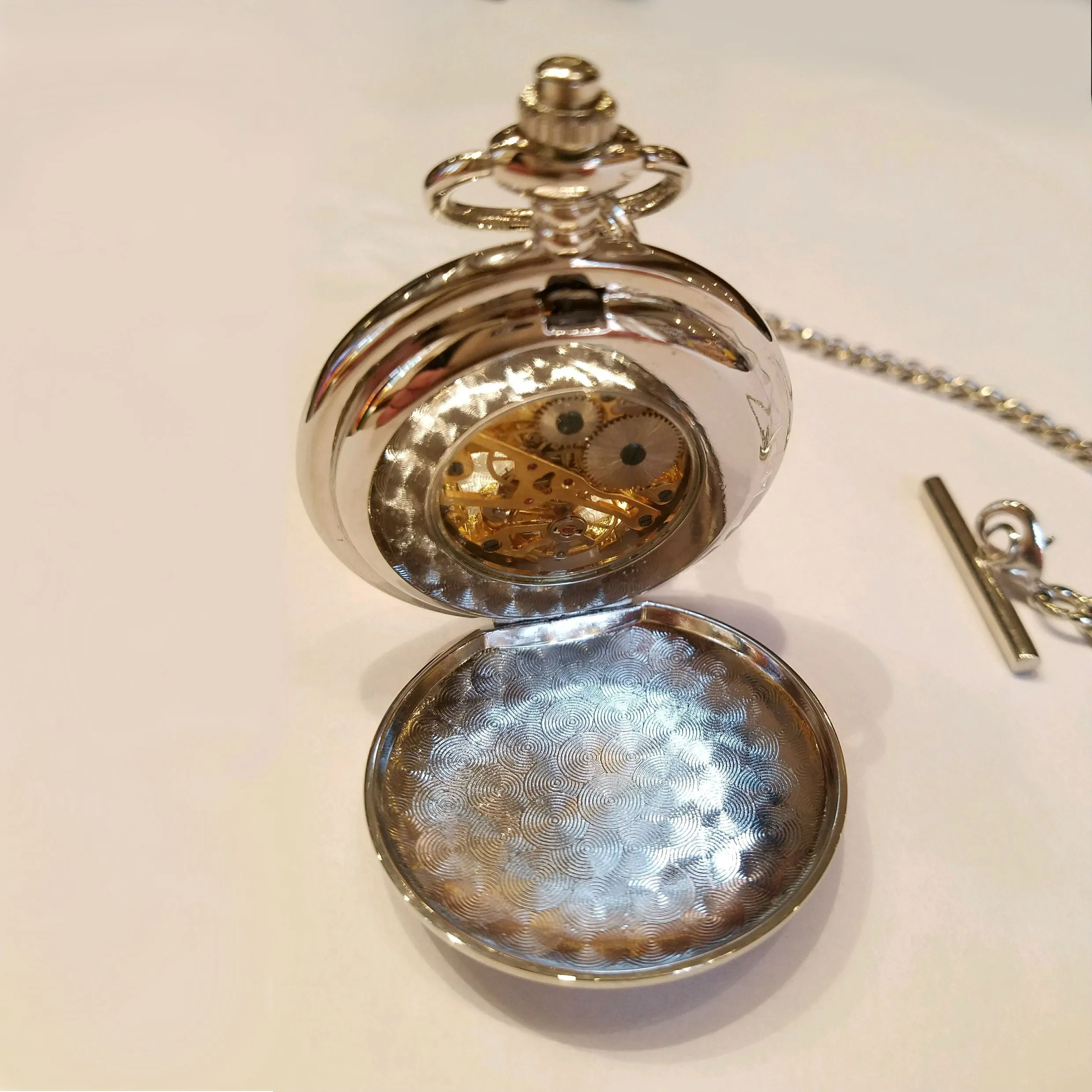 Thistle Mechanical Pocket Watch