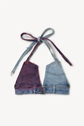 Tommy x Aries Remade: Denim Flag Bra