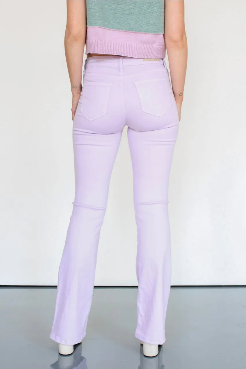 Ultraviolet Flare Jeans