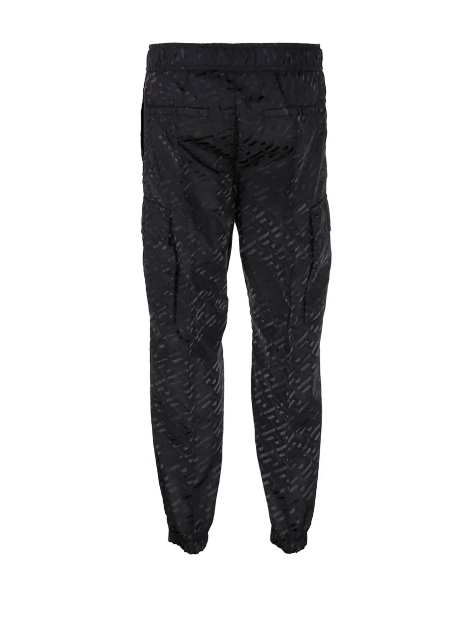 Versace Medusa Plaque Straight Leg Trousers