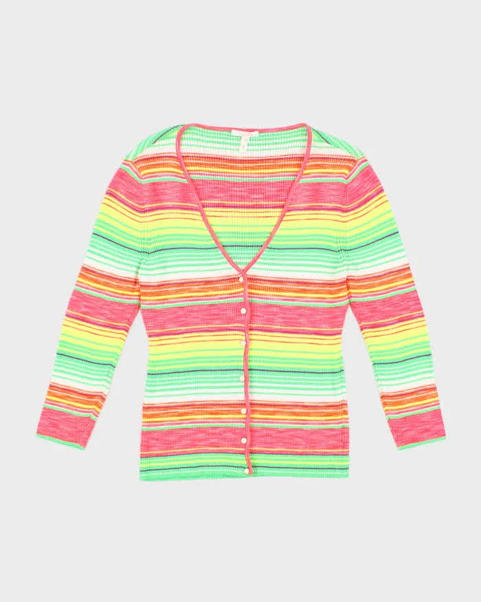 Vintage Escada Brightly Coloured Cardigan - S