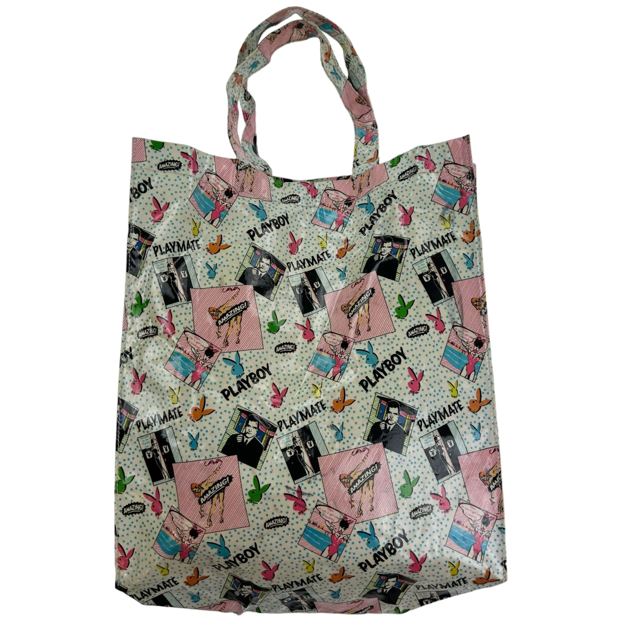 Vintage Playboy Bunny Print Tote Bag | Second Wave Vintage