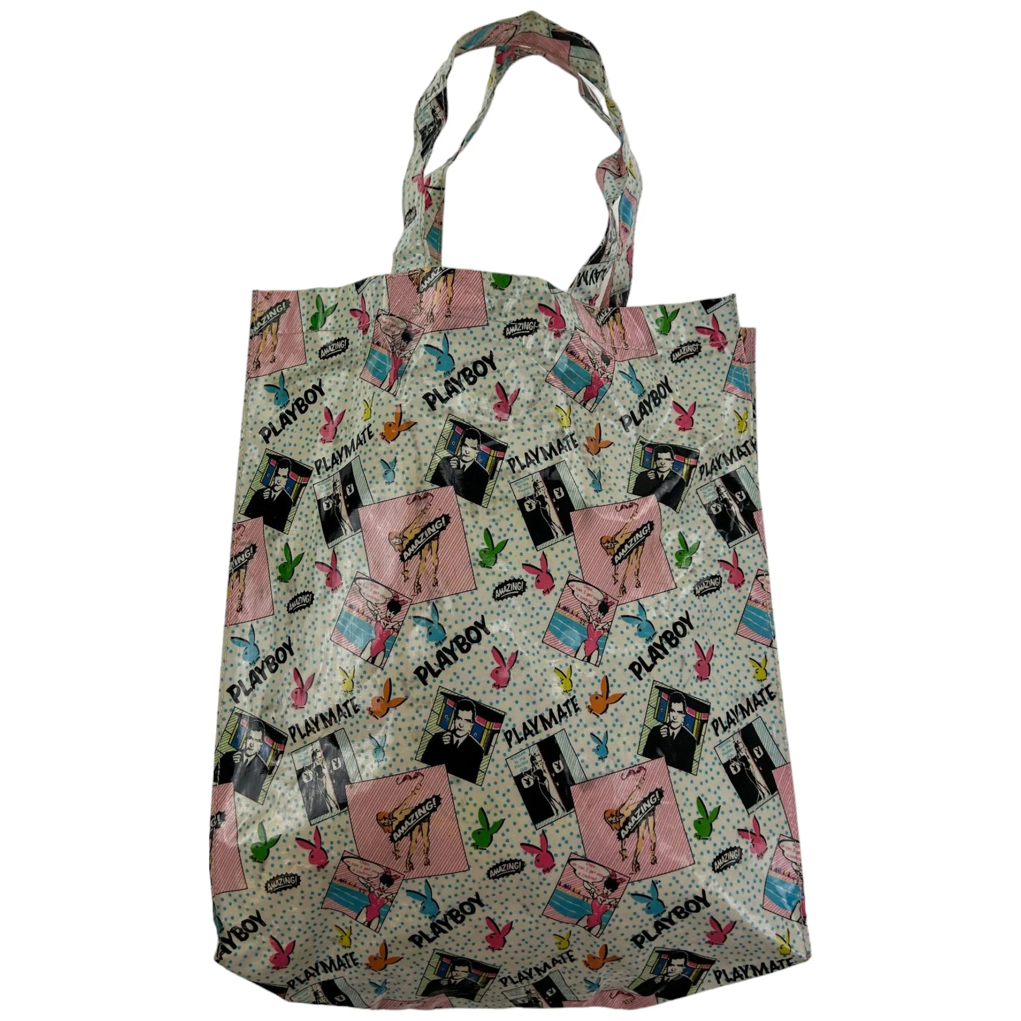 Vintage Playboy Bunny Print Tote Bag | Second Wave Vintage