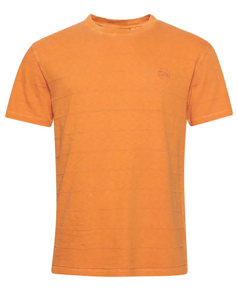 Vintage Texture T Shirt | Sun Baked Orange