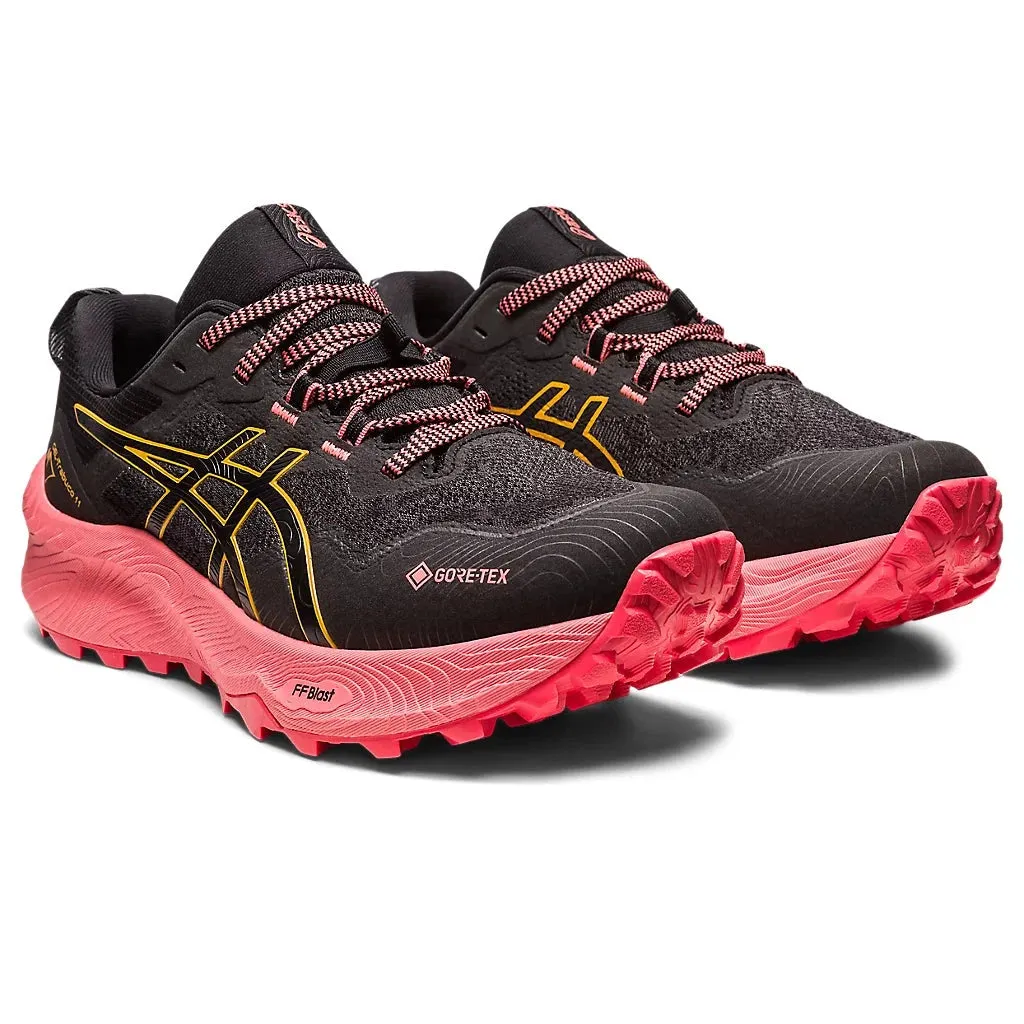 Women's Asics Gel-Trabuco 11 GTX Black/Sandstorm